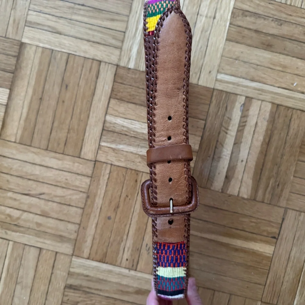 Artesania Brown Leather Belt